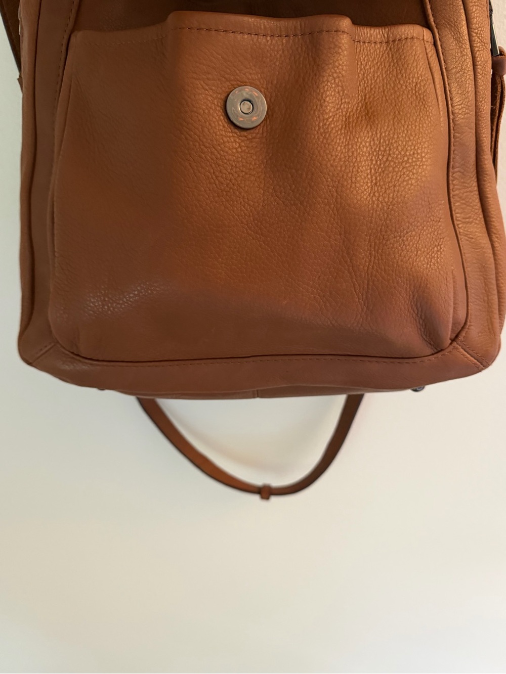 Aimee Kestenberg Brown Leather Convertible Shoulder Crossbody Bag - Picture 2 of 12